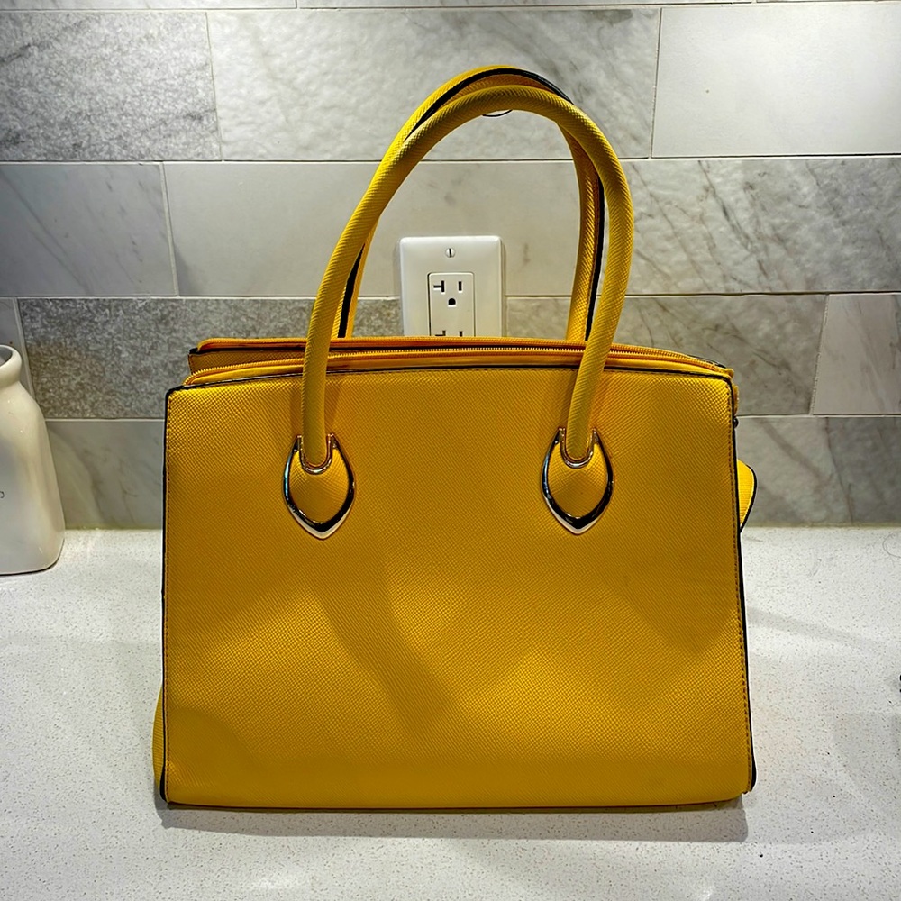 Bright Yellow Purse Crossbody/handbag